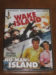 Double Feature: WAKE ISLAND/NO MAN IS AN ISLAND (DVD) BRAND NEW, FACTORY SEALED! - Picture 1 of 2