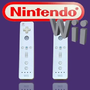 Offizielles Nintendo Wii Controller Bundle, 2 Controller Original-Zubehör-Hersteller RVL-003 - Bild 1 von 5