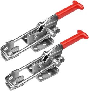 2 Pcs Latch-Action Toggle Clamp, Vertical Quick Release Latch, Max Load 440 L... - Picture 1 of 1