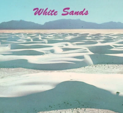 White Sands National Monument, Alamogordo US Hwy 70 New Mexico 1956 VTG Postcard - Image 1 of 4