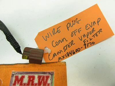 02 03 04 RSX WIRE PLUG CONNECTOR OFF VAPOR FILTER CAN CANISTER EVAP HARNESS END - Image 1 of 4