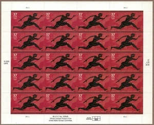 2004 SUMMER OLYMPICS IN ATHENS, GREECE SHEET OF 20 STAMPS SCOTT 3863 MNH - Picture 1 of 2