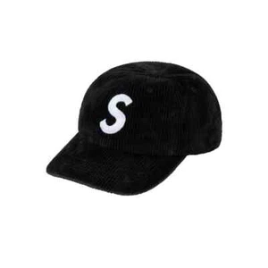 Supreme Corduroy S Logo 6-Panel Black - 24FW - - Picture 1 of 2