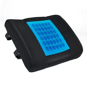 Cuscino di supporto lombare con memory foam e gel cuscinetto sollievo mal di schiena - Foto 1 di 13