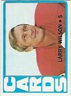1972 Topps Football Larry Wilson 205 NM free ship order of $3.00^