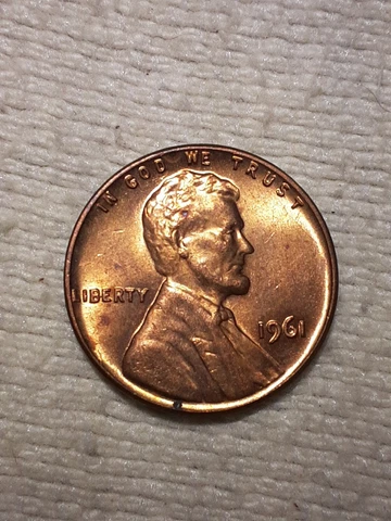 1961 No Mint Mark Lincoln Cent Cover