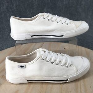 Rocket Dog Shoes Womens 11 Low Top Lace Up Sneakers Comfort Off White Canvas