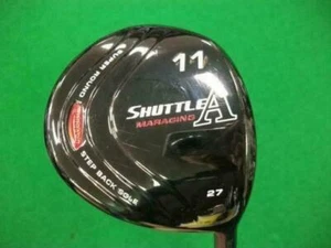 GOLF CLUBS FAIRWAY WOOD MARUMAN SHUTTLE I4000AR 2 2013MODEL 11W LOFT-27 R-FLEX - Picture 1 of 4