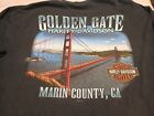 Harley Davidson 2007 T-Shirt Größe XL Golden Gate Harley-Marin County CA