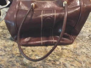 Usado en Excelente Condición Marino Orlandi Cuero Súper Suave Grande Bolso de Mano/Bolso de Hombro - Imagen 1 de 10