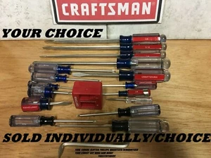 NEW CRAFTSMAN SCREWDRIVER TORX SQUARE PHILLIPS SLOTTED DE-/MAGNETIZER ~ CHOICE - Picture 1 of 54