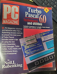 Turbo Pascal 6.0 Techniques and Utilities, Neil J Rubenking, no diskette