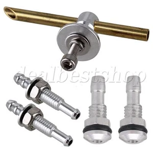 Water Pickup & 2x Water Outlets & Water Cooling Tube for RC Boat Metal & Rubber - Picture 1 of 9