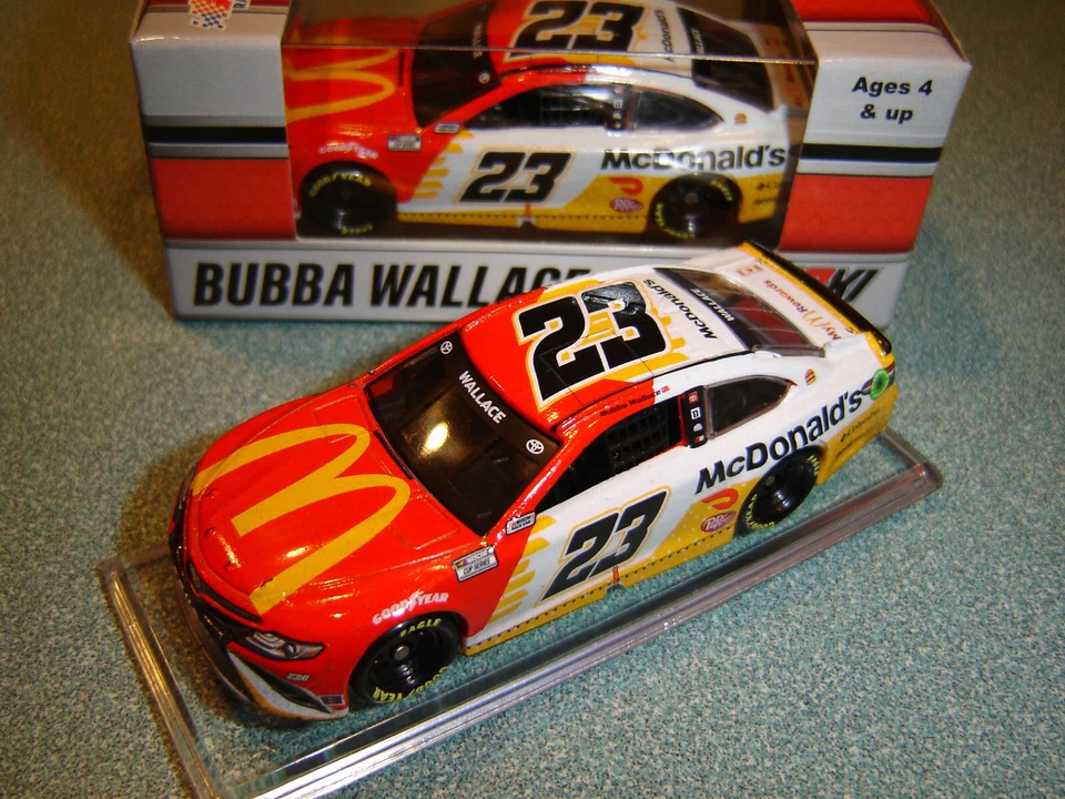 BUBBA WALLACE 2021 Action / Lionel #23 McDONALDS TALLADEGA WIN TOYOTA 1/64 NEW - Image 1 of 1