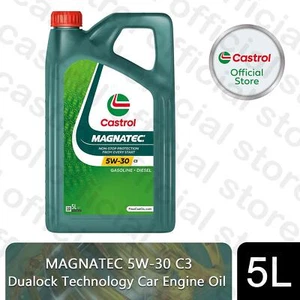 Castrol MAGNATEC Car Engine Oil 5W-30 C3 Dualock Technology, 5 Litre - Picture 1 of 3
