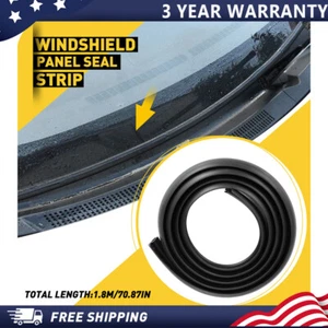 5.9ft For Dodge Car SUV H-Shape Front Windshield Panel Seal Strip Moulding Trim - Picture 1 of 8