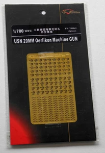 Ametralladora Flyhawk FH700041 1/700 Segunda Guerra Mundial USN 20 mm Oerlikon - Imagen 1 de 2