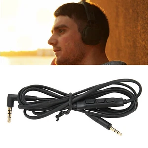 Replacement Headphone Cable w/ Mic Remote Volume Control for Sennheiser HD4.40BT - Picture 1 of 11