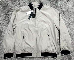 Perry Ellis Men's Lightweight Long Sleeve Jacket Stone Size M $175 - Picture 1 of 2