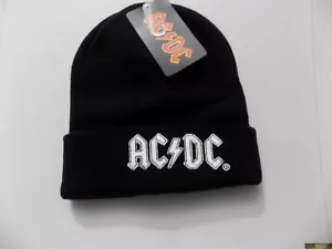 AC/DC WINTER HAT BLACK - Picture 1 of 1