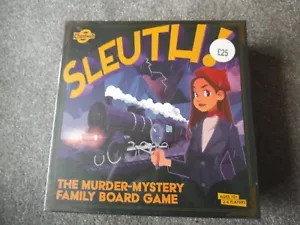 Sleuth. The Murder-Mystery Family Board Game By Cheatwell Games RRP £25.00 - Picture 1 of 2