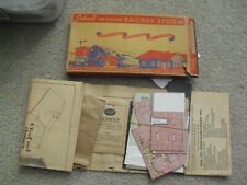 Vintage 1940s Ideal HO Scale Wood and Cardboard Two Story Brick House in Box #2