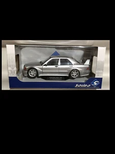 1990 Mercedes Benz SILVER 1:18 Solido 1801005 - Picture 1 of 5