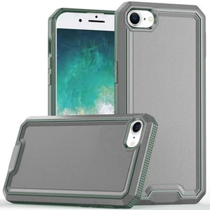 Custodia corazza ibrida grado militare TUFF Rank per iPhone 16e - grigio - Foto 1 di 4
