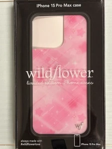 Wild Flower iPhone 15 Pro Max - Sandy Liang - Starry Plaid - New - Picture 1 of 1
