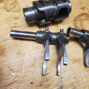 2005 KAWASAKI DRZ400S SUZUKI DRZ400 SHIFT FORKS GEAR CHANGE SHIFTER FORK DRUM - Picture 1 of 11