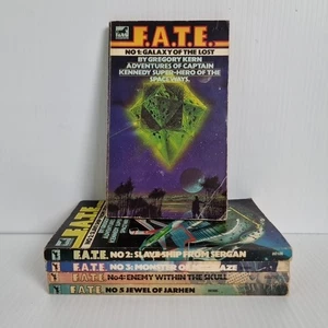 F.A.T.E Series: Gregory Kern - Books 1 2 3 4 & 5 Vintage Science Fiction 1976 - Picture 1 of 9
