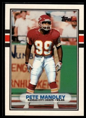 1989 Topps Traded #12T Pete Mandley - Image 1 of 2