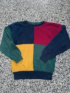 Vintage Victoria Dry Goods 3D Strick Pullover Herren Medium Coogi ESC Stil Hergestellt in den USA (31) - Bild 1 von 4