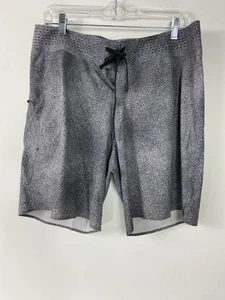 Lululemon Current State Board Short 9" Surf Trunk Carbon Mist Alpine White Gr. 34 - Bild 1 von 9