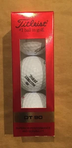 Titleist DT 90 Golfbälle (3er Pack Hülle) mit "The Wall Street Journal" Logo - Bild 1 von 7