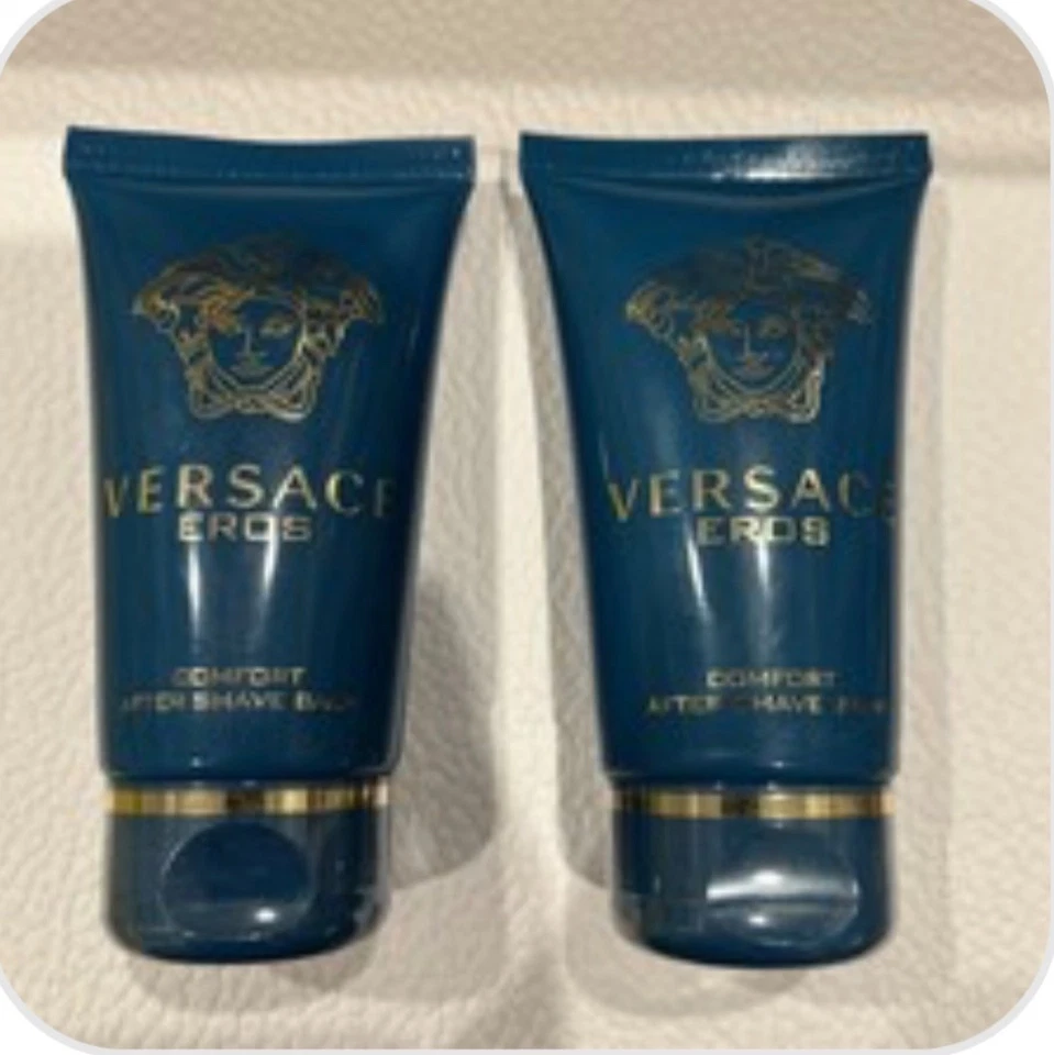 Gel de ducha y bálsamo para después del afeitado VERSACE Eros Men 1,7 oz/50 ml cada uno nuevo sin caja Foto 1 de 1