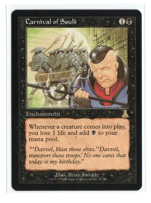MTG - Carnival of Souls - Normal - Urza's Destiny - NM - Image 1 of 2