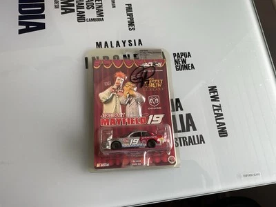 Autographed  2002 Jeremy Mayfield #19 Dodge Intrepid Muppets 25th Anniversary - Image 1 of 3