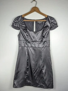 Vintage Y2K Guess Babydoll Dress Size 9 Whimsigoth Witchy Goth Coquette Milkmaid - Picture 1 of 5