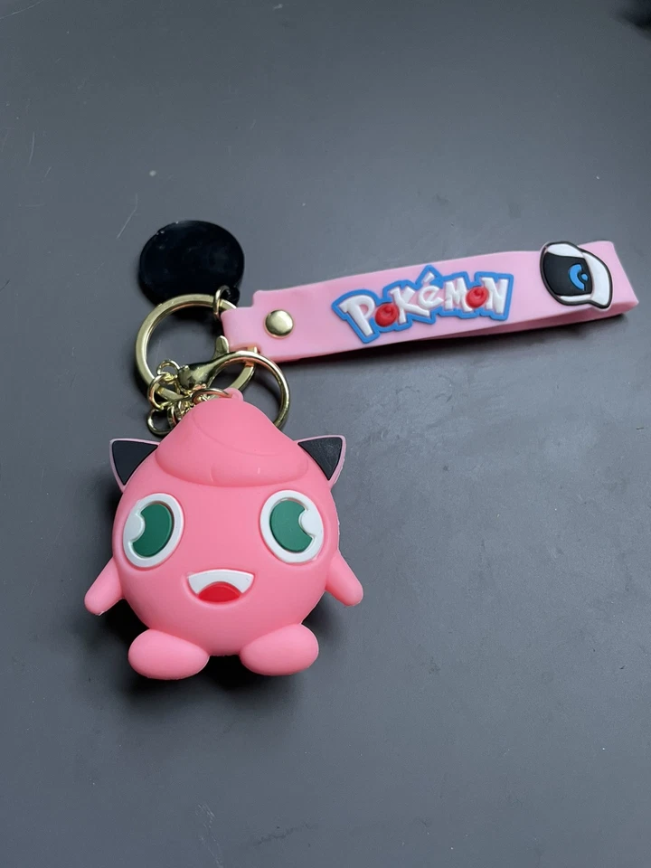 3D KEYRING Jigglypuff - Keyring - Keychain - Pokémon - Image 1 of 1