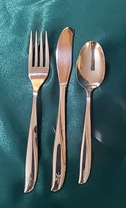 Oneida Community Inox * TWIN STAR * Set Bambini/Giovani 3 pz ** Vintage/Nuovo - Foto 1 di 4