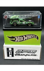 Hot Wheels 2023 VERDE 1971 DE TOMASO MANGUSTA Redline Club RLC - Foto 1 di 1
