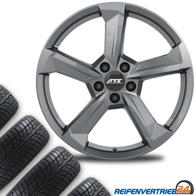 4x Alu Winterräder für Audi A4 Reifen 245/40R18 Nokian - Bild 1 von 2