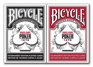 Mazo de PÓQUER de la Serie Mundial de Bicicleta - Tarjetas de Juego Oficiales WSOP azules o rojas - Imagen 1 de 1