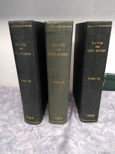 Revue Des Deux Mondes 1924 1925 1933 - Picture 1 of 4
