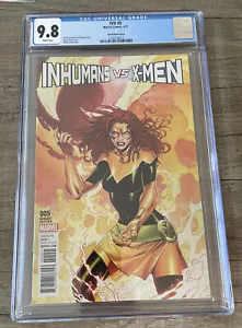 Marvel INHUMANS VS X-MEN IVX 5 Ardian Syaf Phoenix variante cgc 9,8 - Imagen 1 de 2