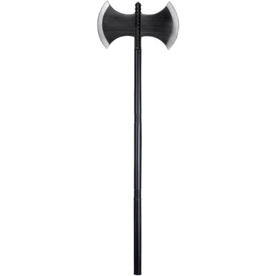 BOLAND LANGE DOPPEL-AXT (106cm / 4-tlg) Halloween Ritter Mittelalter Kostüm Party Deko