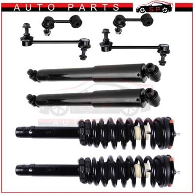 For 2010 2011 2012 Ford Fusion Front Struts & Rear Shock Absorbers & Sway Bars - Image 1 of 4