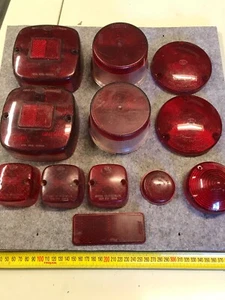 Brake Light Lens Lenses Car Truck Vintage FREE POST read Add - Bild 1 von 12