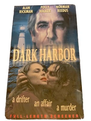 DARK HARBOR (1998) Sealed VHS Promo Screener Artisan Drama Erotic Thriller Cult - Image 1 of 3